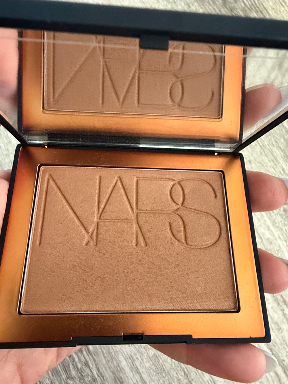 NARS Bronzer & Contour Powder – shade Laguna 02 (light medium bronzer) $44 retai